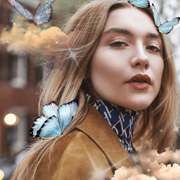 florence florencepugh amymarch littlewomen aesthetic vintage vintageaesthetic clouds butterfly srcetherealbutterflies etherealbutterflies freetoedit