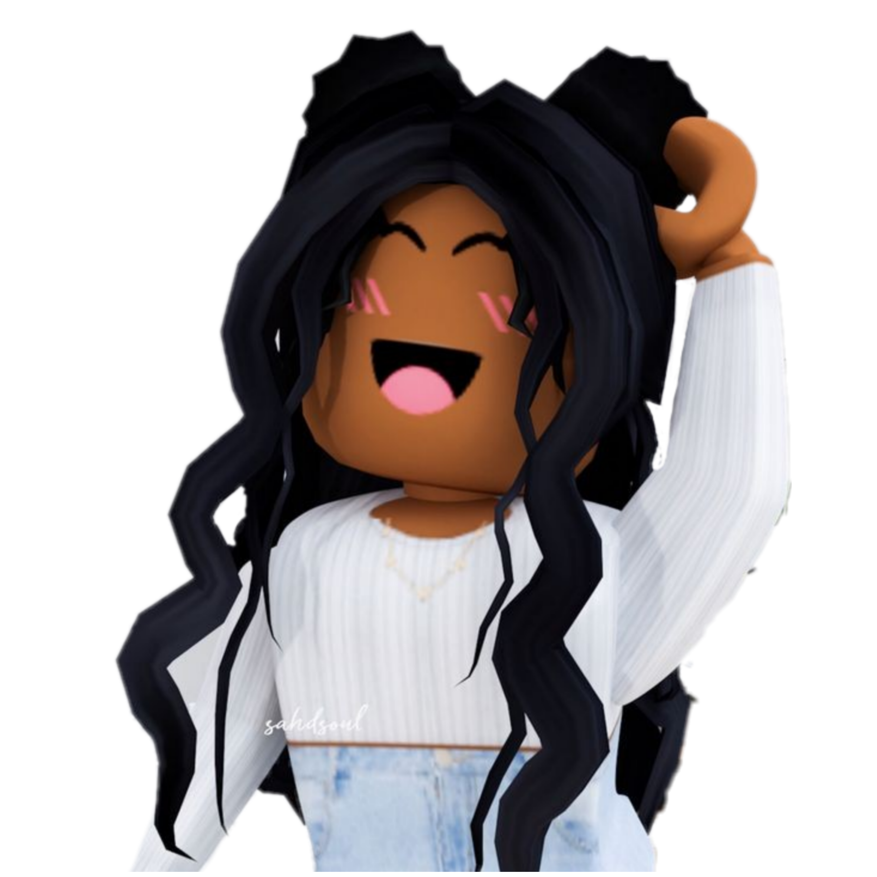 freetoedit roblox robloxgirl gfx girls sticker by @soniafr1