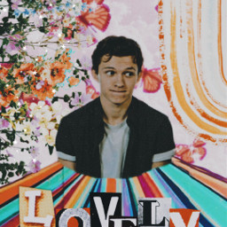 tomholland tomhollandedit flowers colorful colors butterfly cute aesthetic effect freetoedit remixit