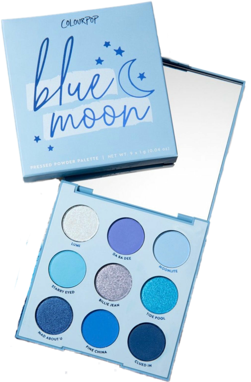 blueaesthetic blueeyeshadow sticker by @qainatqureshi