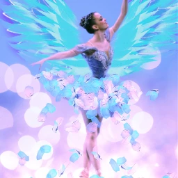 bailarina ballet beautiful freetoedit srcneonwings neonwings