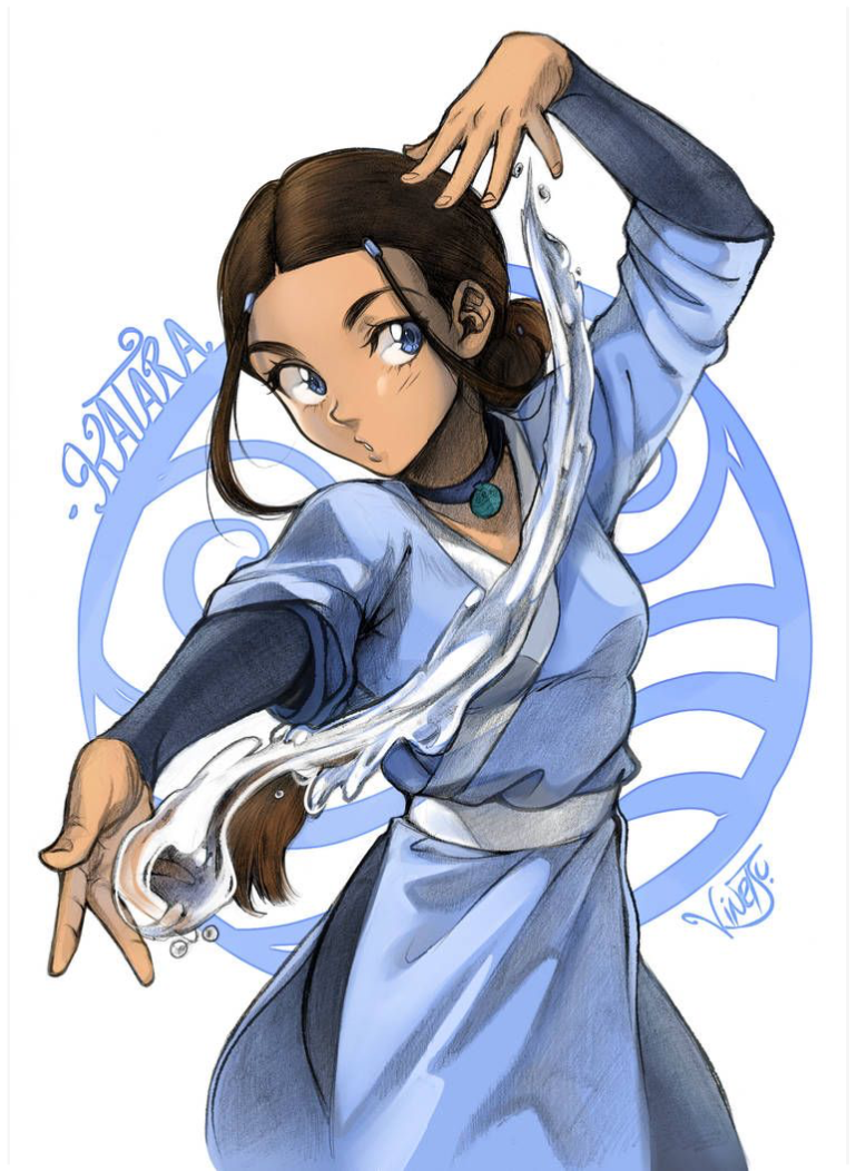 Katara Avatar Background Katara Sticker Katara Aesthetic Avatar The