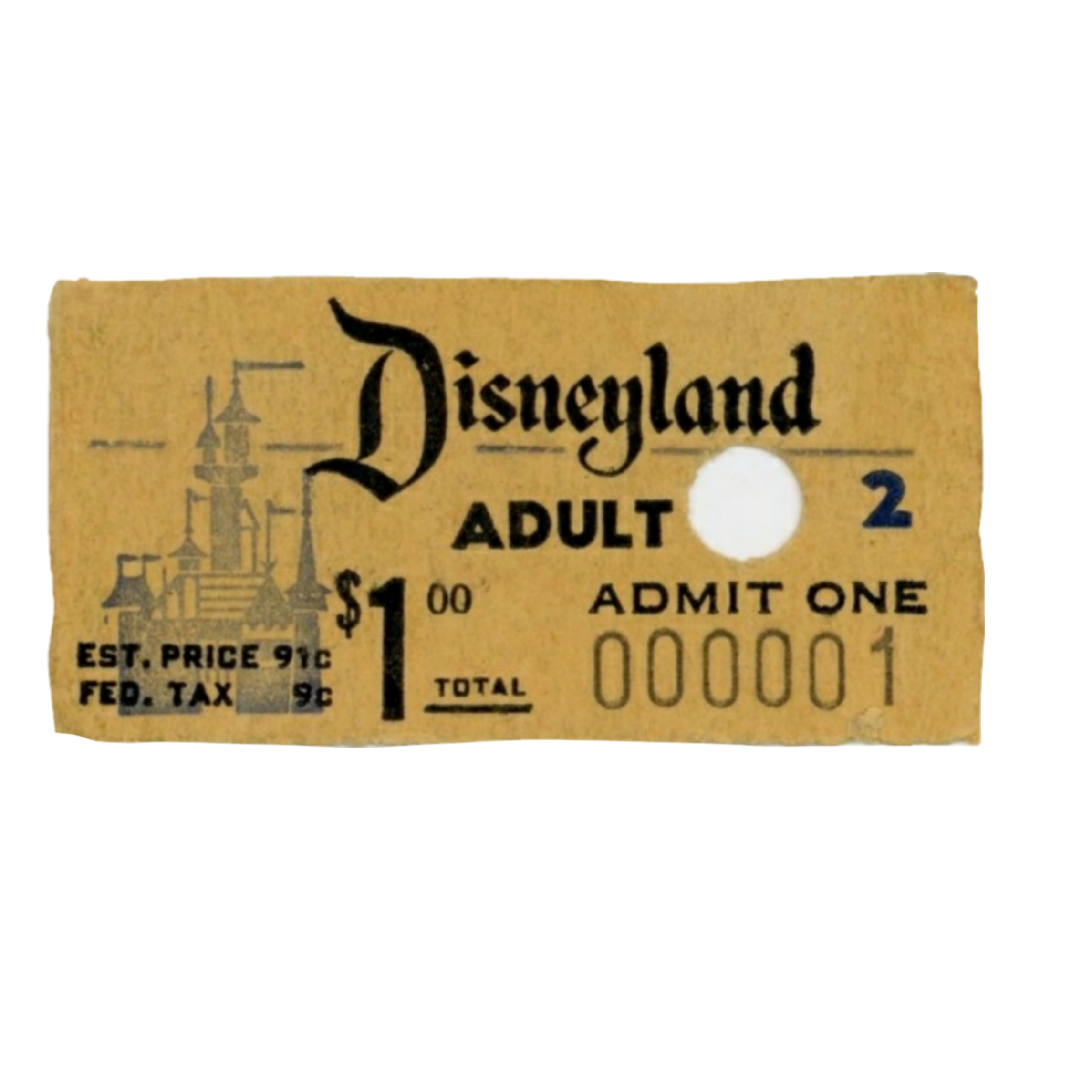 I days tickets. Disneyland Gold ticket. Disneyland ticket.