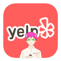 saiki saikik saikikusuo thedisastrouslifeofsaikik yelp anime app appicon icon ios14 freetoedit