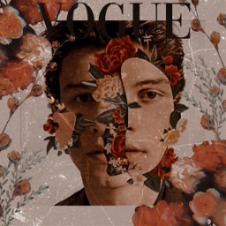shawnmendes shawn mendes cover edit flowers aesthetic shawnmendesedit vogue freetoedit ecfloralface floralface