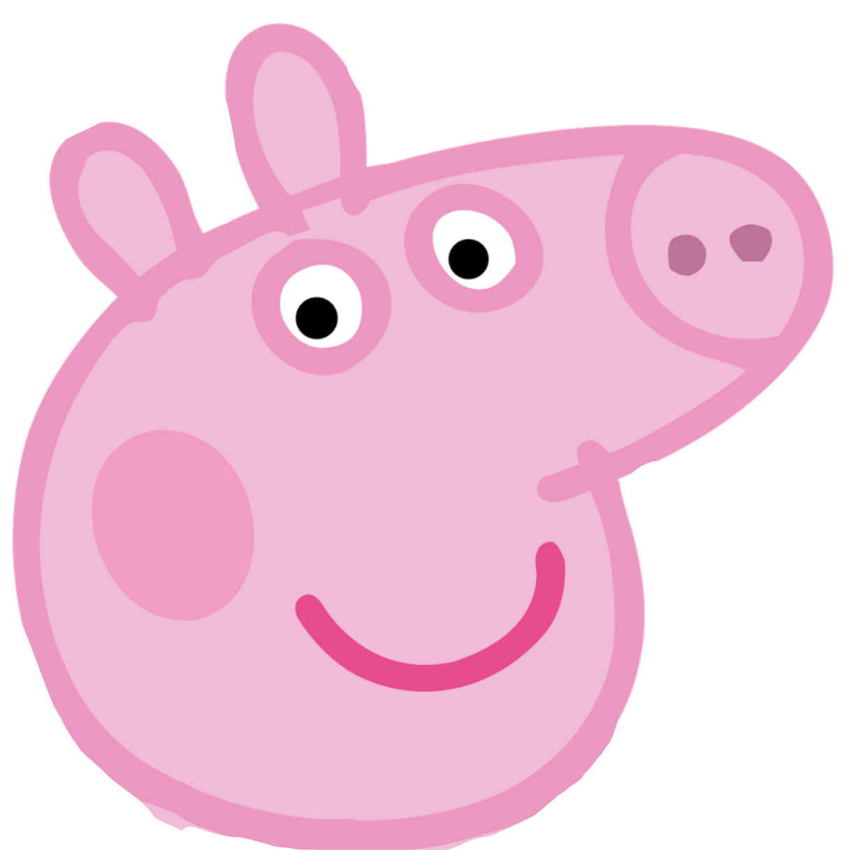 Peppa Pig Face PNG