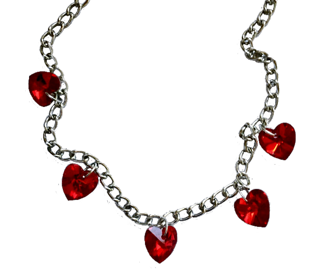 vampire chain heart scenecore scene sticker by kornpixie420