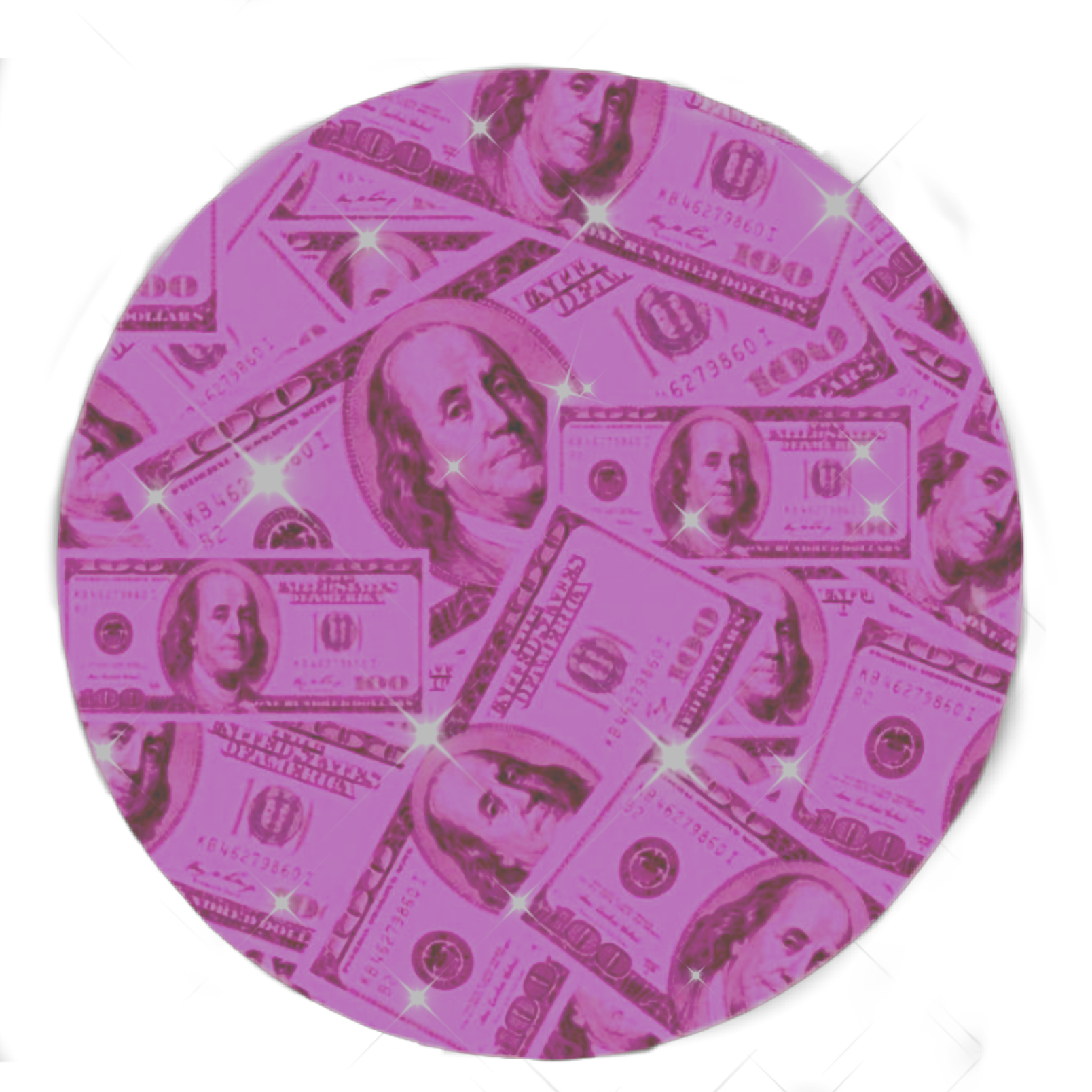 Pinkaesthetic Baddie Money Sticker By Me