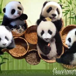 panda cute nice sweet tenderness ircbountifulbaskets freetoedit