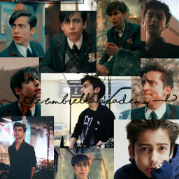 freetoedit aidengallager collage theumbrellaacademy frame stickers picsartsticker myedit