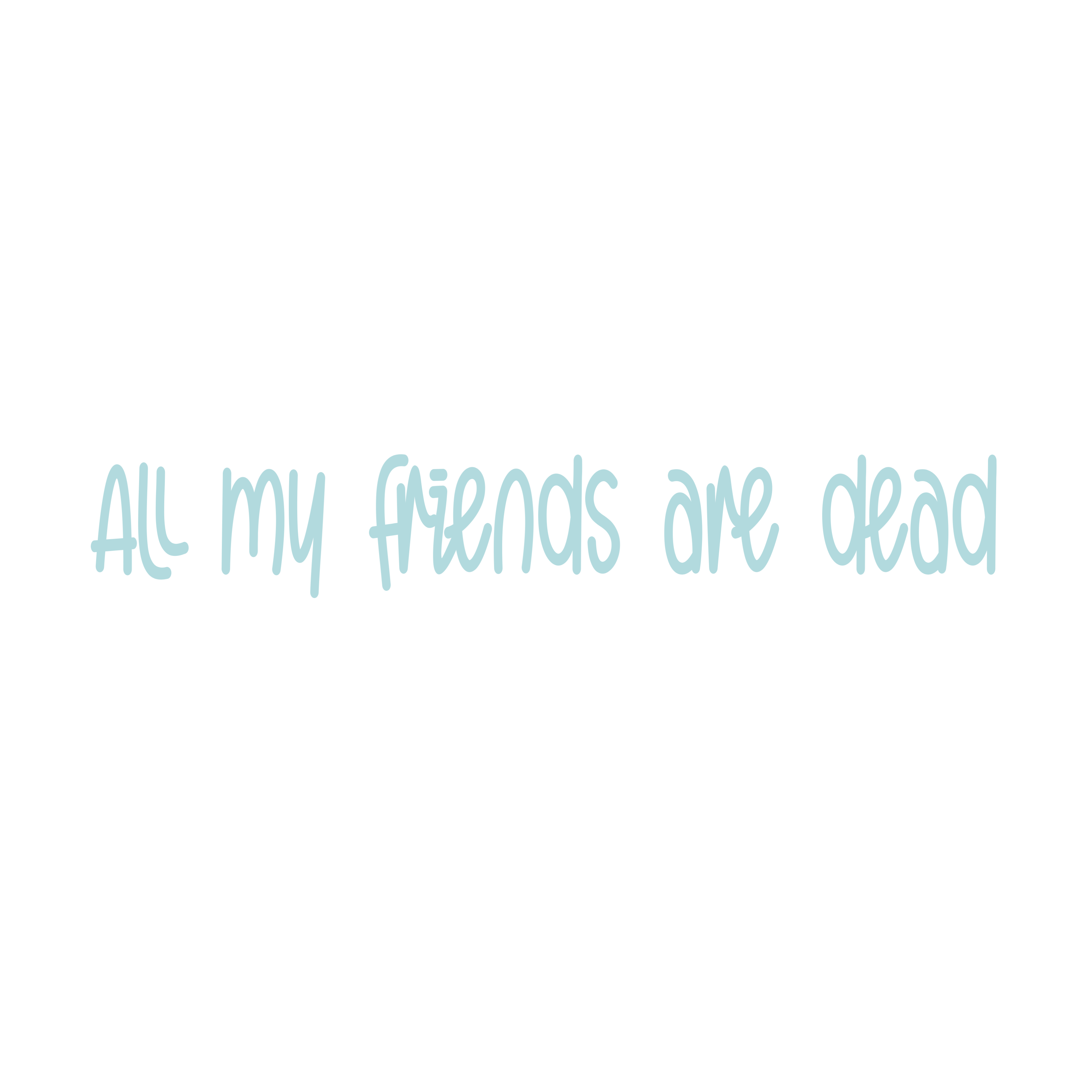 dead-friends-lyric-lyrics-words-sticker-by-misscassyyyx