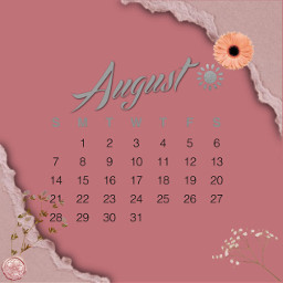 calendar augustcalendar flower freetoedit srcaugustcalendar2022 augustcalendar2022