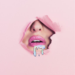 lips drip srcholographicdripart holographicdripart freetoedit