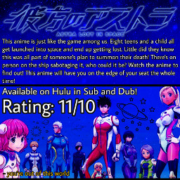 anime weeb animereccomendations japan interesting hulu dub sub astralostinspace space adventure recomendation weebs freetoedit
