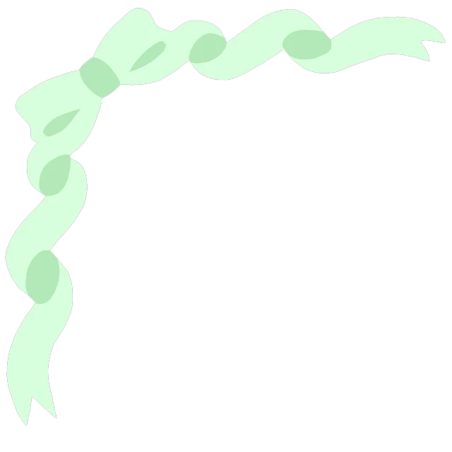 リボン りぼん Ribbon 帯 緑 黄緑 Sticker By Kaerunorinchan0 リボン りぼん Ribbon 帯 緑 黄緑 Sticker By Kaerunorinchan0