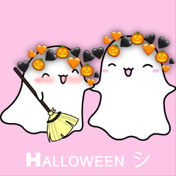 halloween uwu cute ghost ghosts spooky scary challenge picsart picsartgold ghostly qwq ecgachaclubhalloweenparty gachaclubhalloweenparty freetoedit