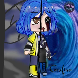 coraline freetoedit ecgachaclubhalloweenparty gachaclubhalloweenparty