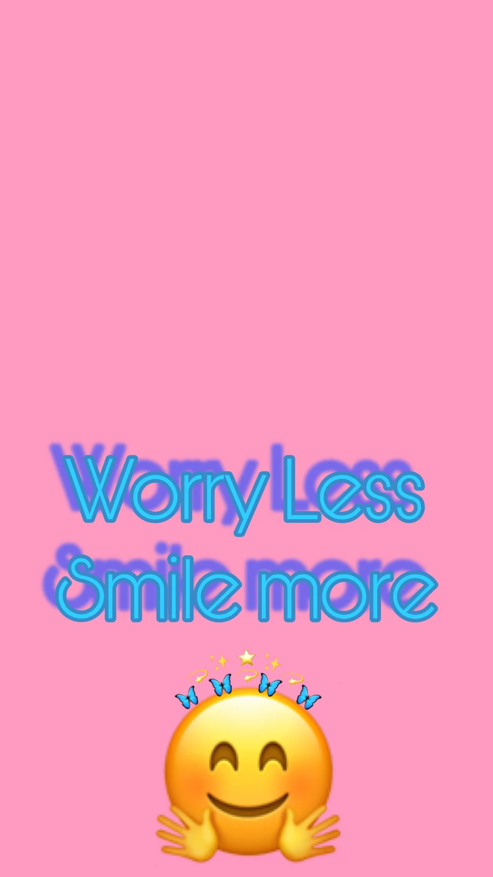 #freetoedit #worry #less #smile