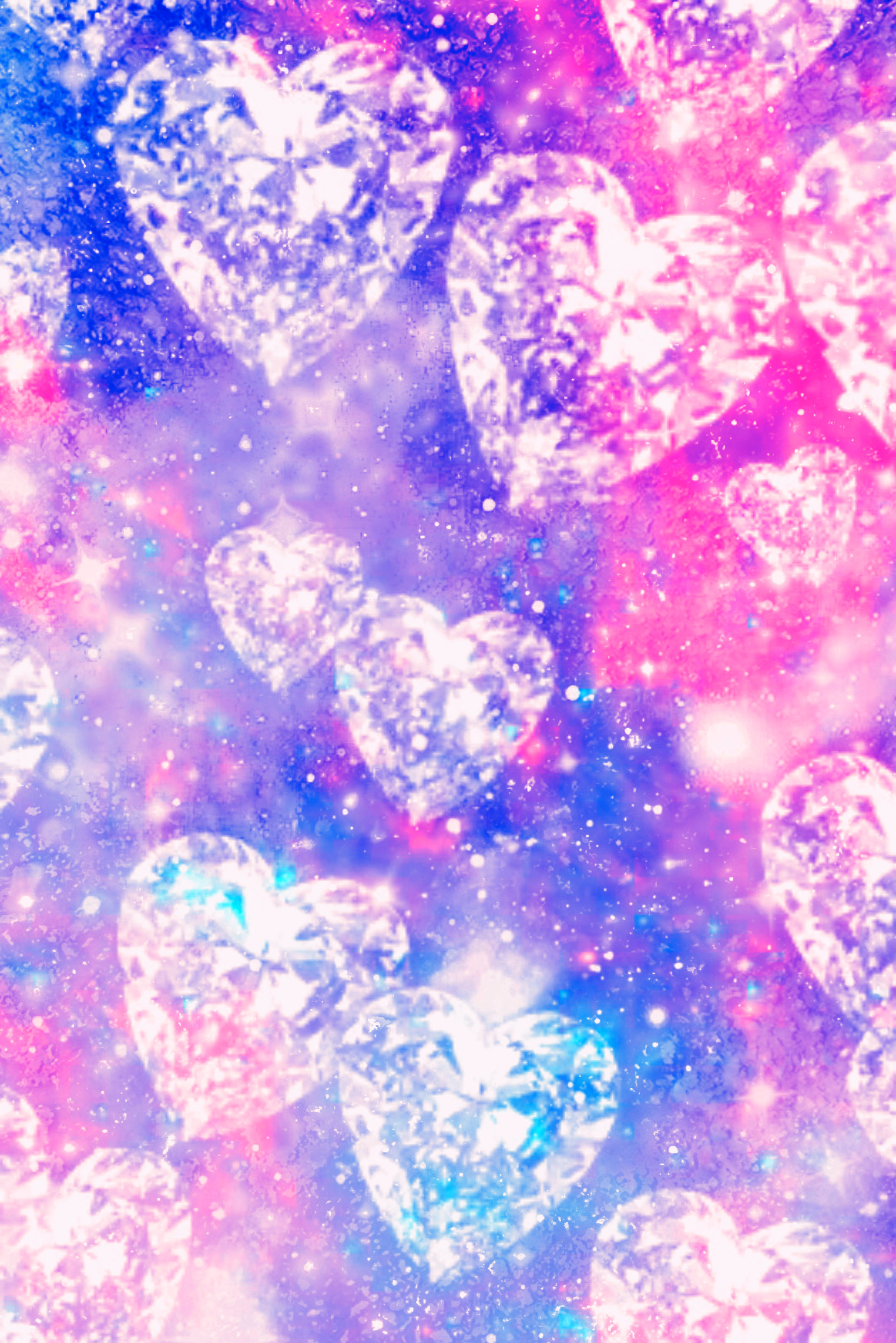 #freetoedit @mpink88 #glitter #sparkle #galaxy #sky #hearts #love # ...