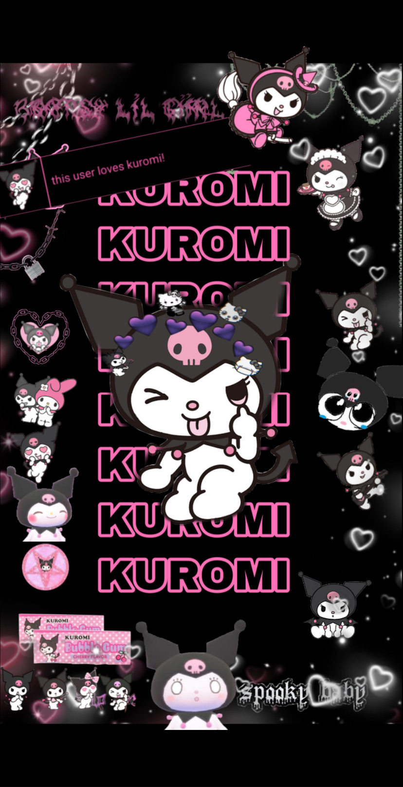 kiromi kuromi freetoedit New bg 0-0 image by @imnutmegomg037