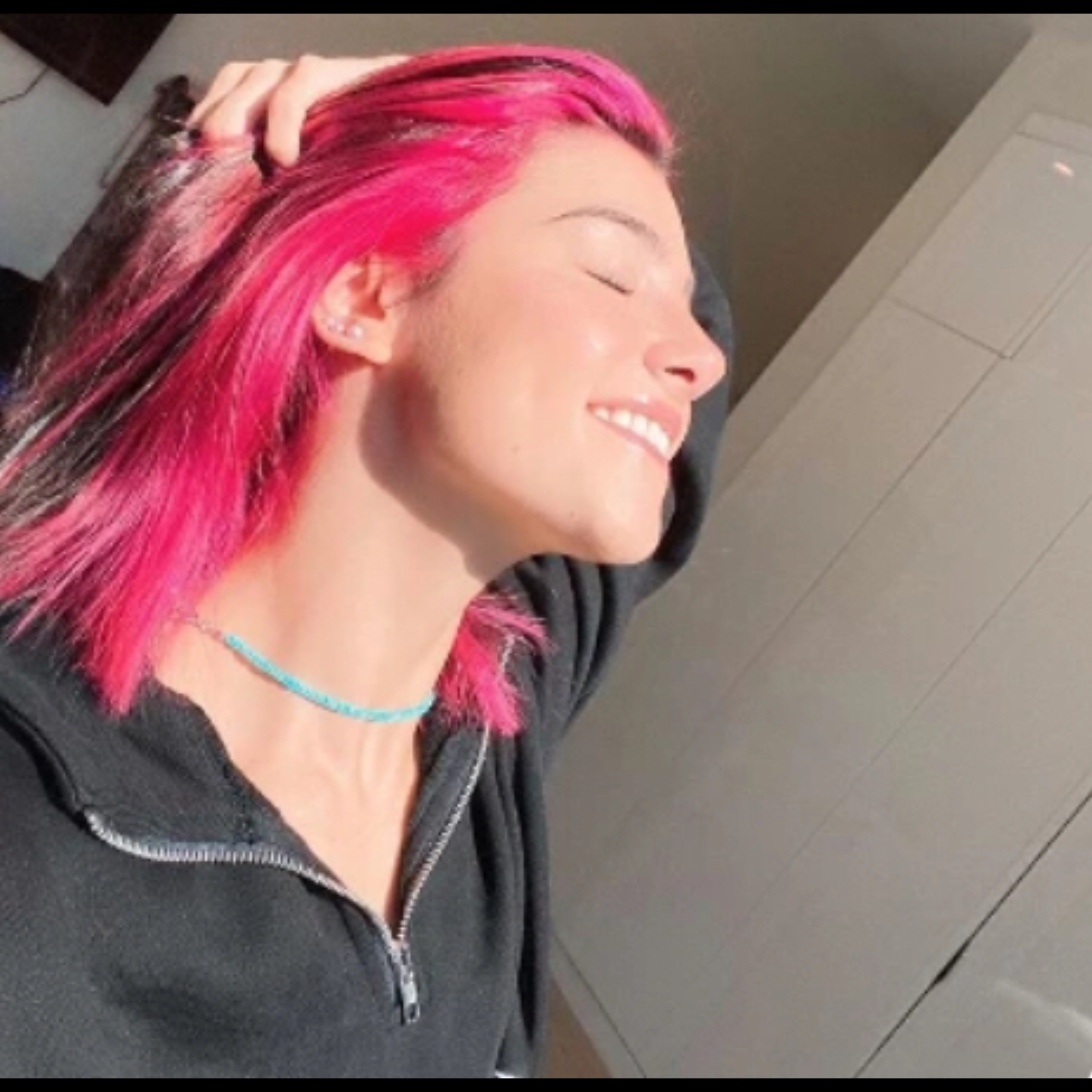 pinkhair freetoedit image by @the_official_charli