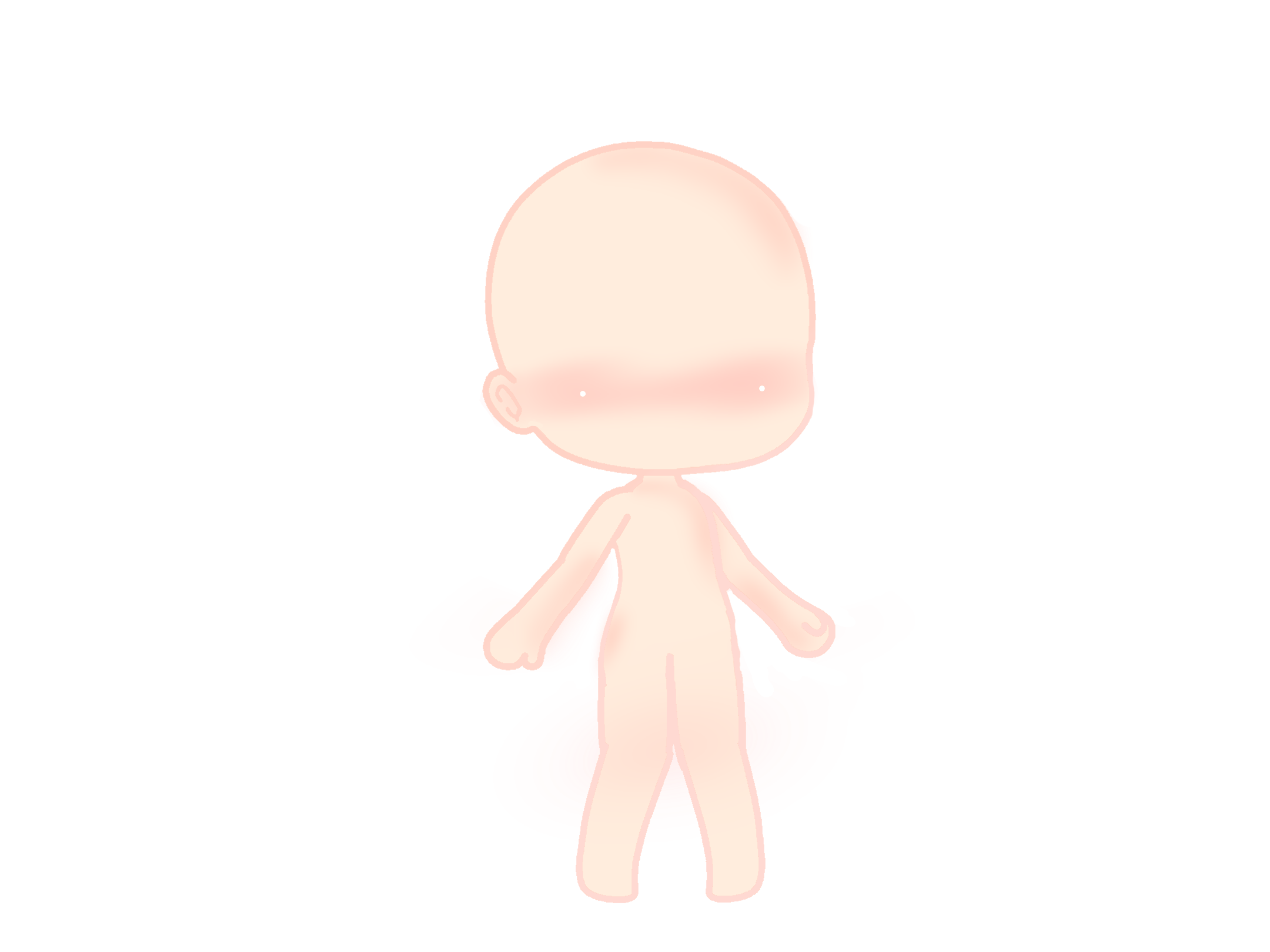 Gachabody Gachaedit Body Cutebody Sticker By Rin