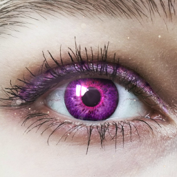 eye flare purple freetoedit rcneonlight neonlight