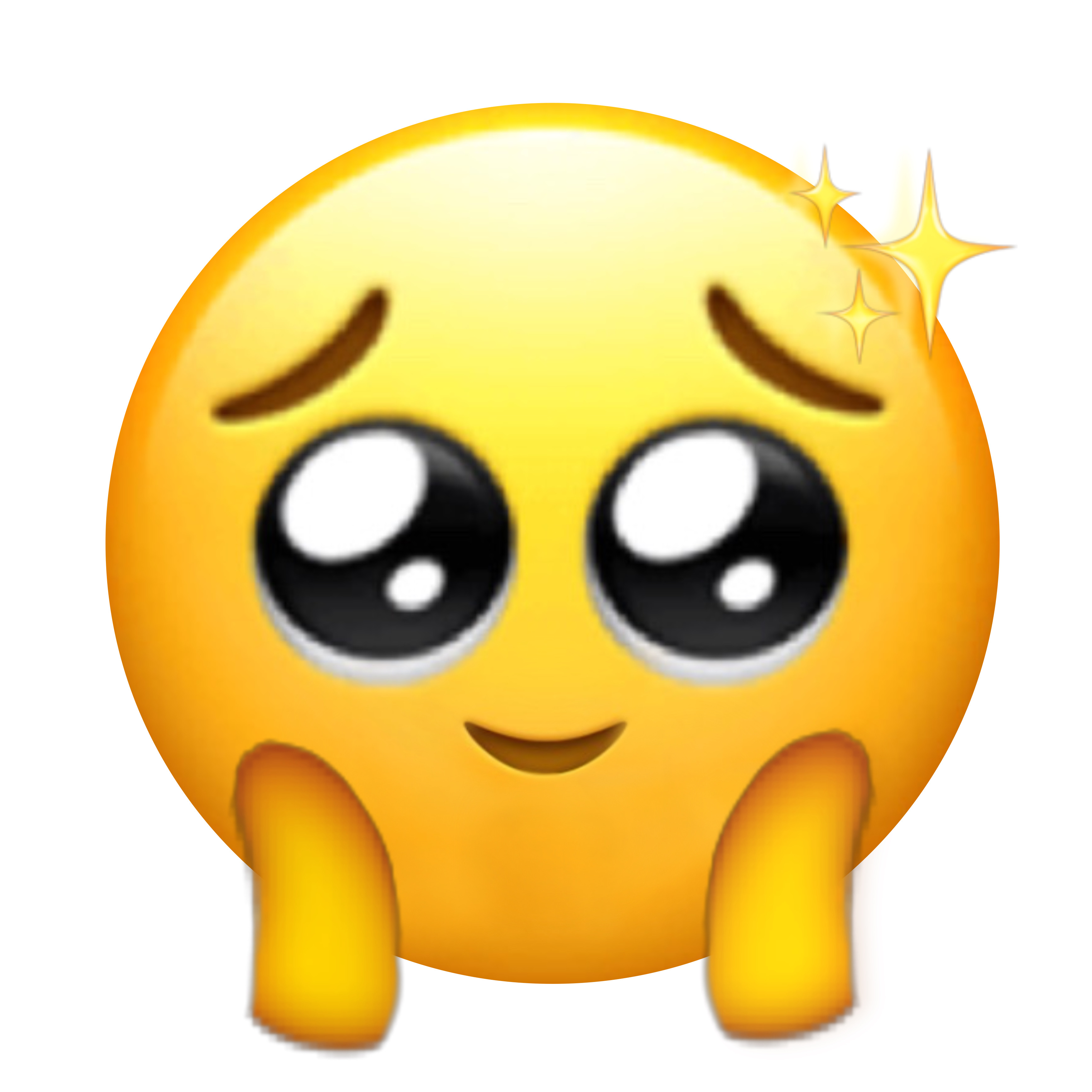 emoji iphone blushing cute shy happy image by @burgundee