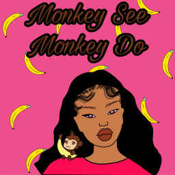 remix replay monkeysticker charactersticker freetoedit