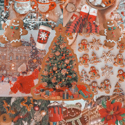 christmas aesthetic christmasaesthetic wallpaper christmaswallpaper festive holiday cozy edit strxwberiix