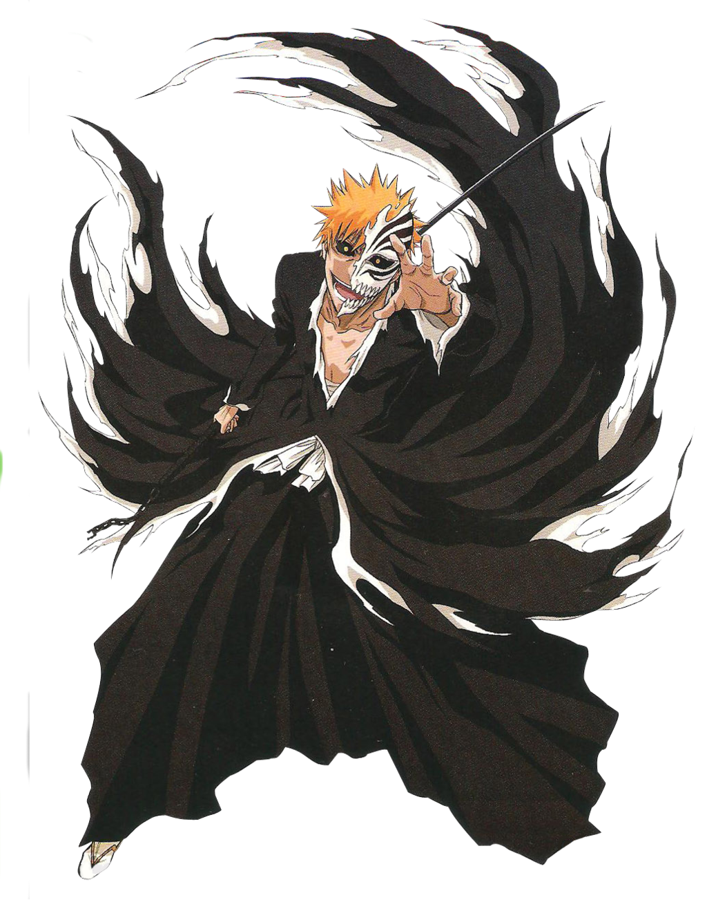 ichigo bleach bankai freetoedit sticker by endobutediting