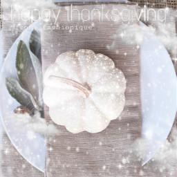 pumpkin thanksgiving happythanksgiving sky cloud angel glitter freetoedit fashionique picsart light white