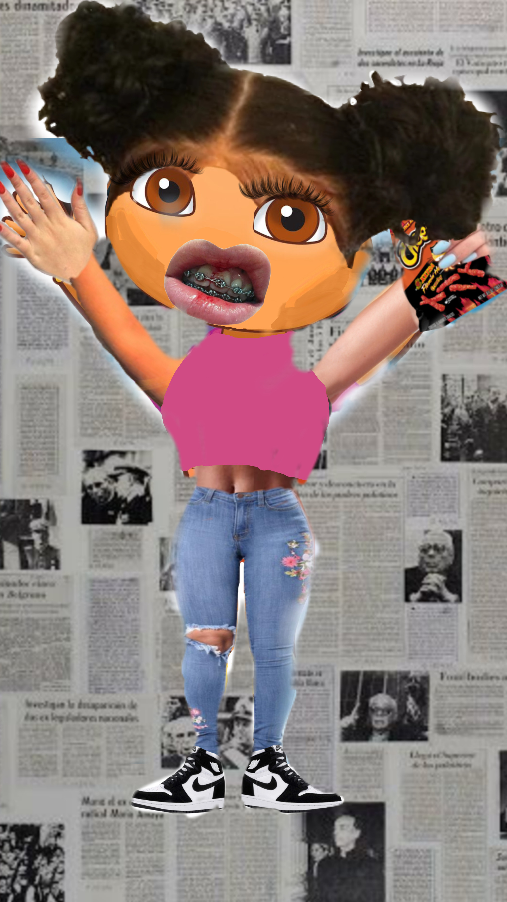 Interesting Freetoedit YESS DORA AS A Image By sara182009