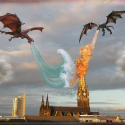 freetoedit ccc picsart dragons peterskirche