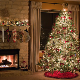 livingroom christmastree freetoedit