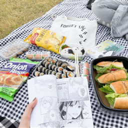 picnic soft anime manga weeb army japan japanese aesthetic food lifestyle freetoedit remixit