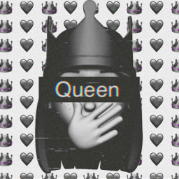 memoji emoji background queen vhs freetoedit