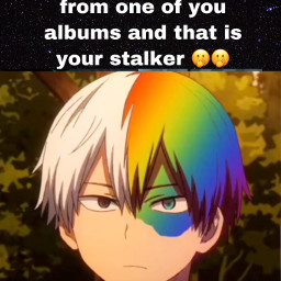 todoroki gaytodoroki rainbow gay bnha stalker mha weeb anime animeboy shonen freetoedit