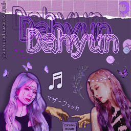 dahyun twice kpop purpleaesthetic freetoedit