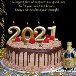 freetoedit newyear 2021 happynewyear gold cake candles silver festive party celebrate wish peace peaceonearth