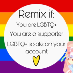 lgbtq rainbow colors wesupport weare remixit remixthis remixpls freetoedit