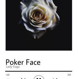 unsplash music spotify ladygaga pokerface flower black white playbutton replay new cool freetoedit
