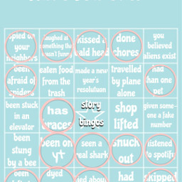 haveyouever bingo have you ever freetoedit