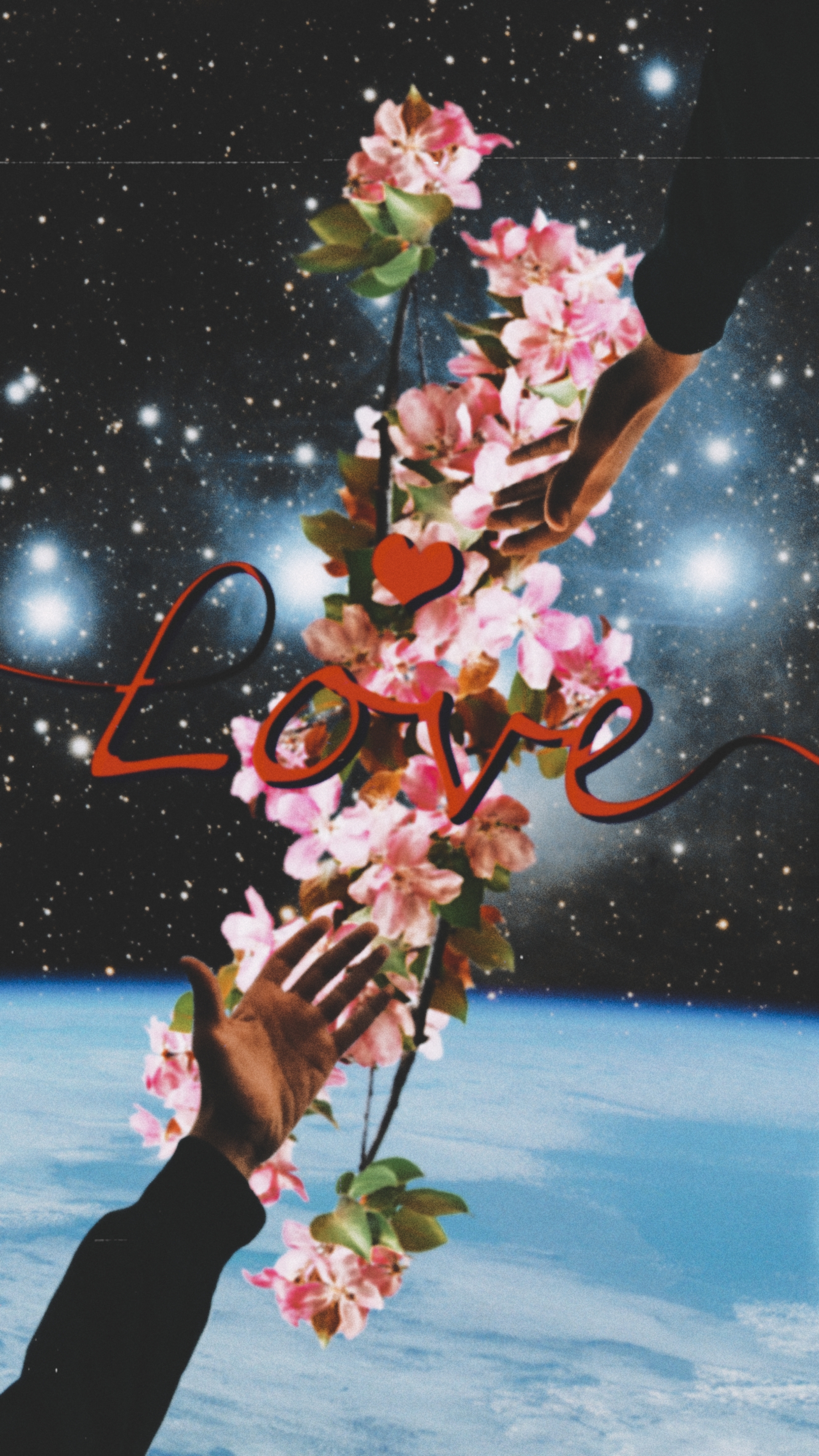 #film #picsart #edit #effect #filmeffect #hands #love #flowers #galaxy #earth #background 