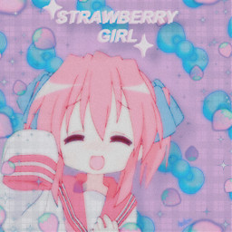 cute anime animegirl pastel kawaii animekawaii cutekawaii animegirlpastel strawberry strawberryanime kawaiiistrawberry pink pinkanime pinkanimegirl pinkkawaii freetoedit