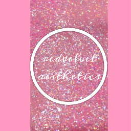 redvelvet pink glittee pinkglitter glitter pinkaesthetic redvelvetaesthetics freetoedit