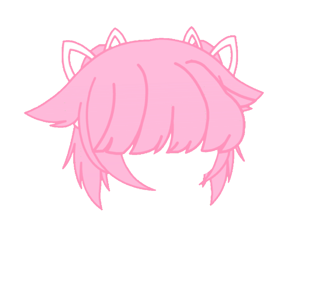 Gacha Club Hair Pink