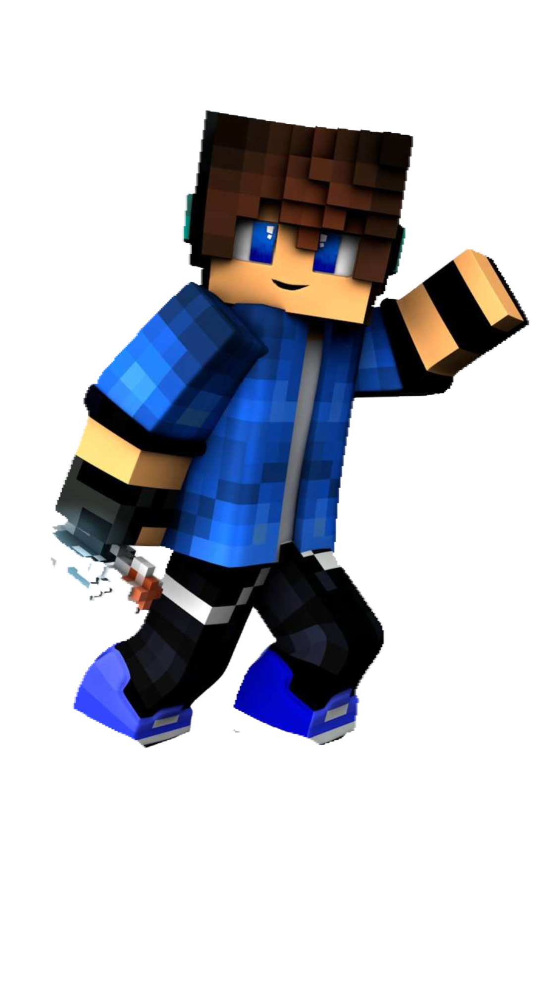Minecraft Pvp Minecraftskin Sky Pc Sticker By sebnov2006