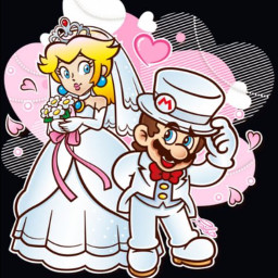 mario supermario supermarioodyssey princess princesspeach princesspeachwedding weddingpeach weddingmario nintendo valentinesday valentines