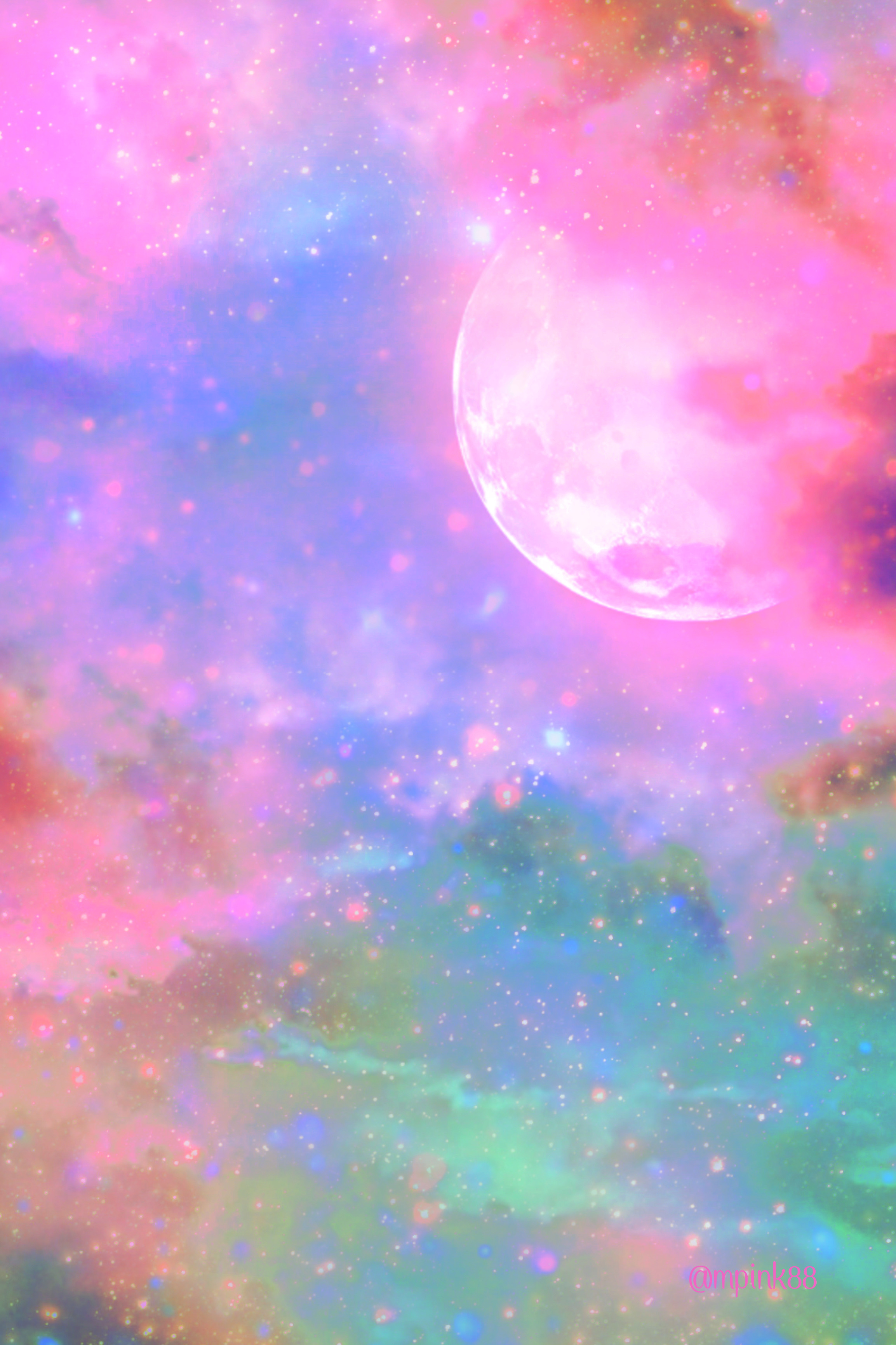 freetoedit glitter sparkle galaxy sky image by @misspink88